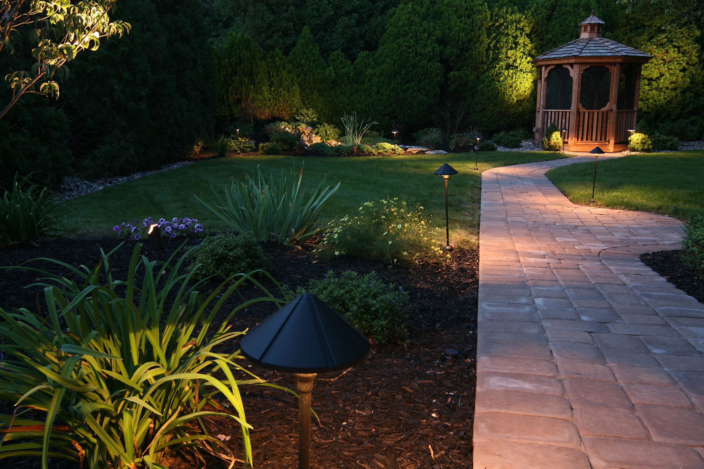 A lighting for pavers

